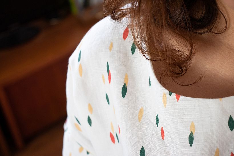 "Aliados" Handprinted Shirt 11