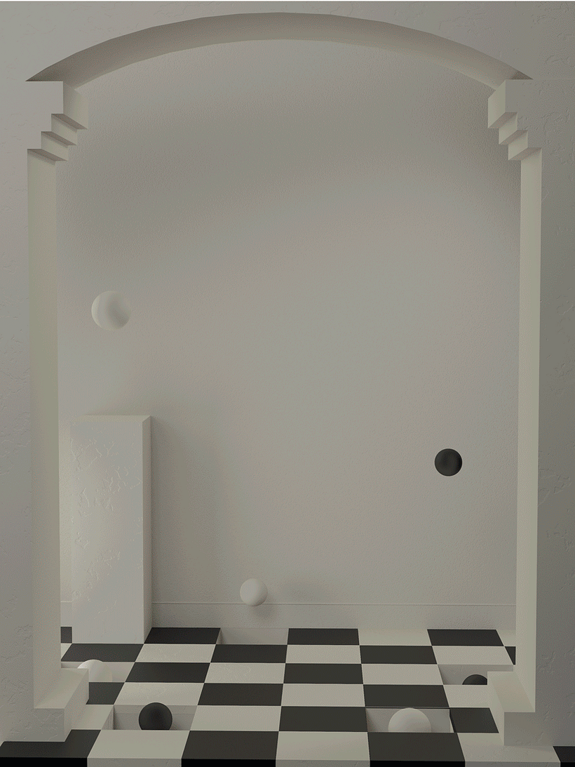 Composición, retoque digital.