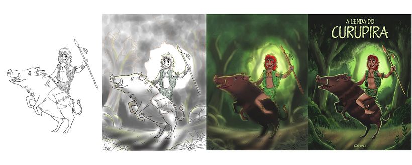 Etapas da criação do projeto. 