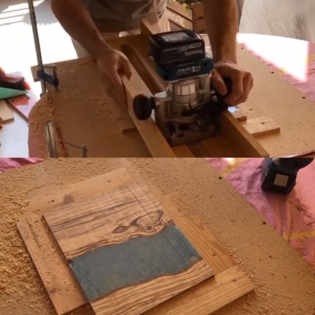 Rebajado al espesor deseado