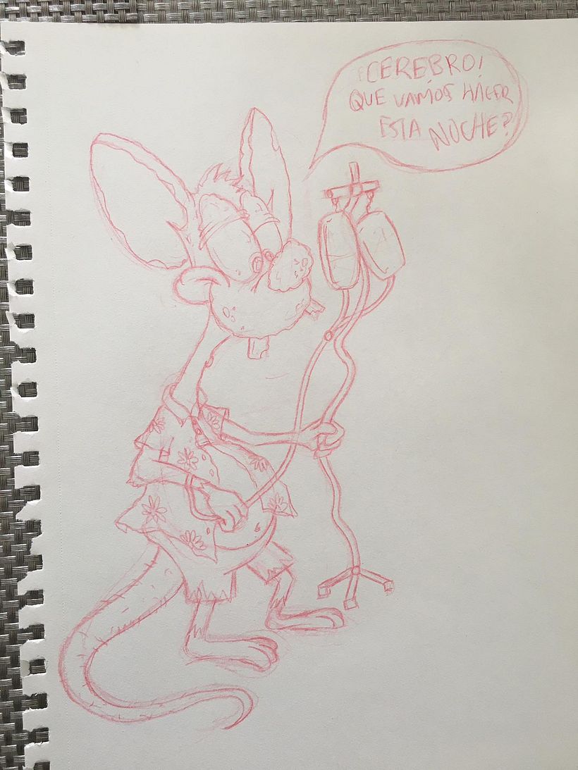 Boceto Pinky