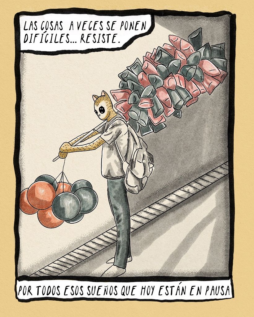 Mi Proyecto del curso: Humor gráfico: danos la tira nuestra de cada día 6