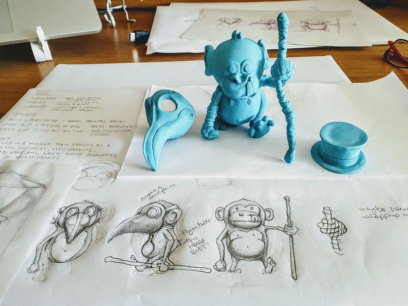 project with sketch