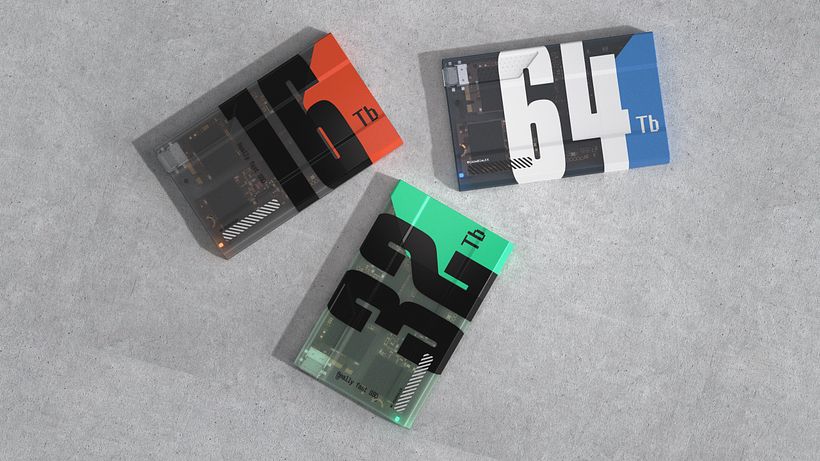 Concetto di SSD SCI-FI davvero veloce 4