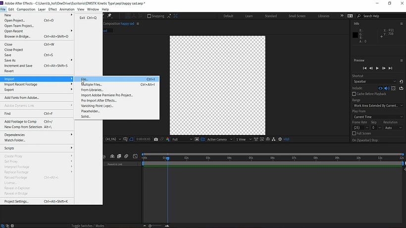 After Effects Tutorial: Basic Path or Stroke Vector Graphic Animation 5