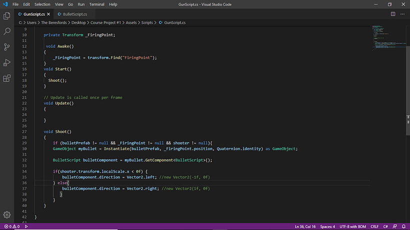 Unity Game 1
