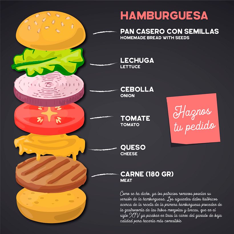 Menús digitales ilustrados 8