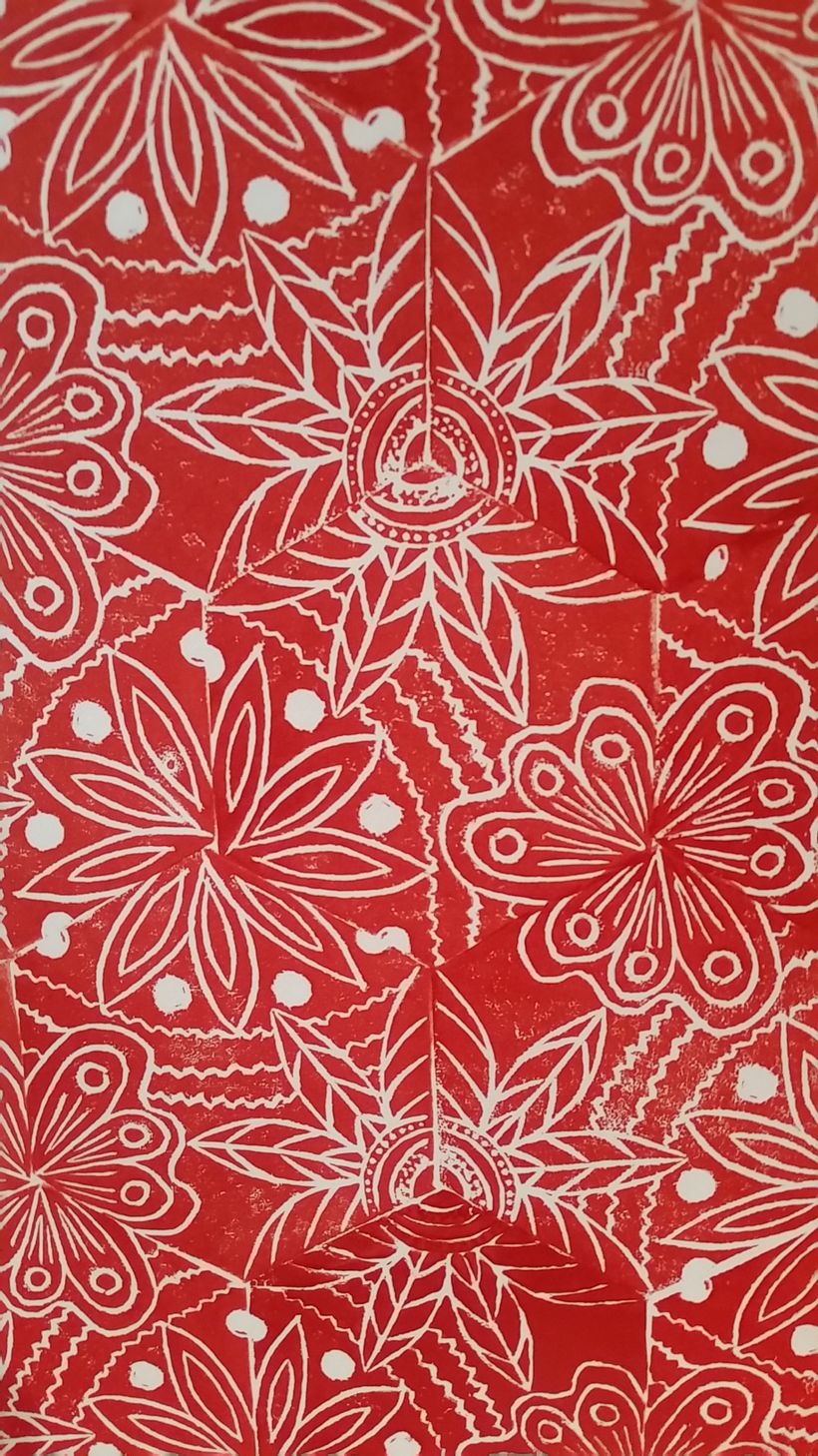 My project in Engraving stamps and printing techniques course 1