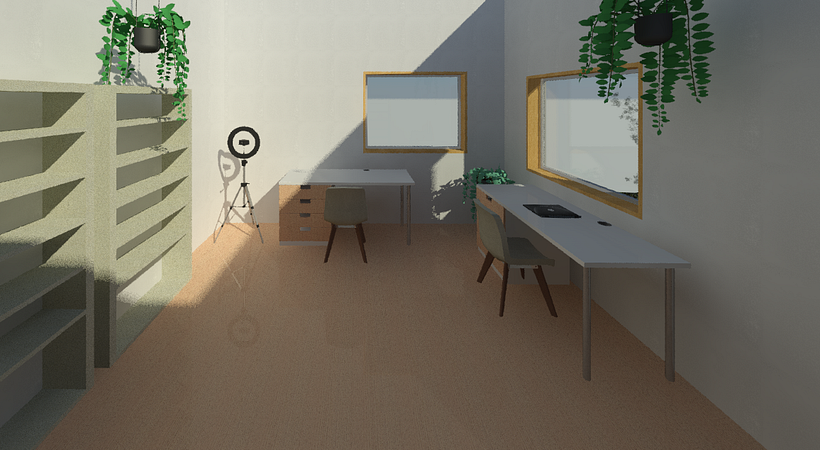 Casa habitación San Antonio de las Minas: Iniciación al diseño de interiores 1