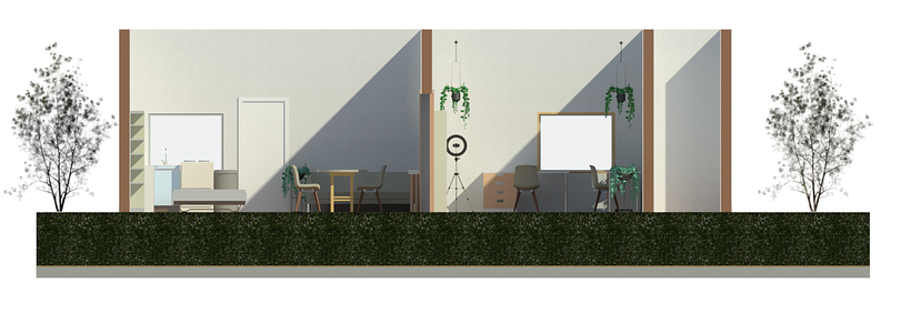 Casa habitación San Antonio de las Minas: Iniciación al diseño de interiores 3