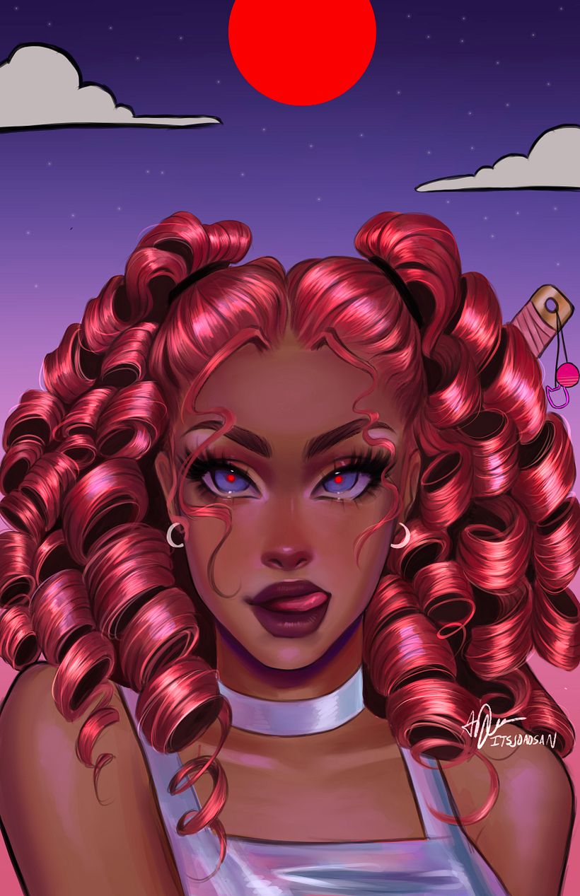 My project in Digital Fantasy Portraits with Photoshop course 0