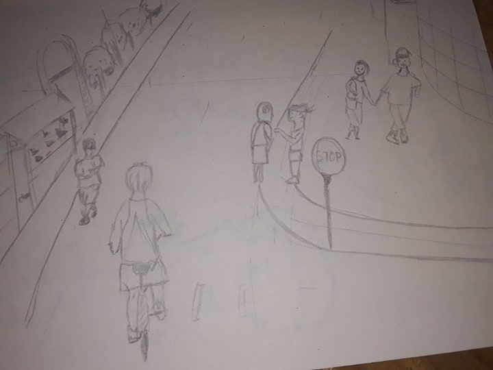Quise hacer un paisaje de lo cotidiano.