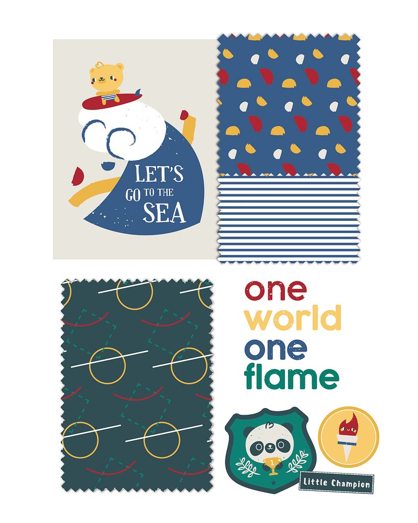 Olympic Day SS20 - Ilustraciones textil 5