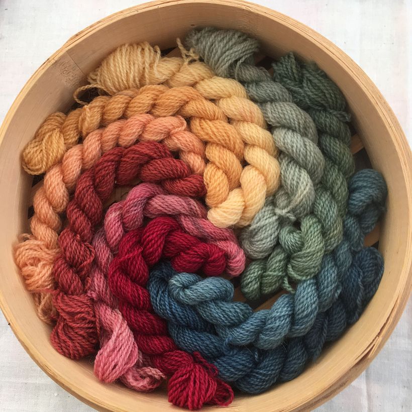 Crewel wool