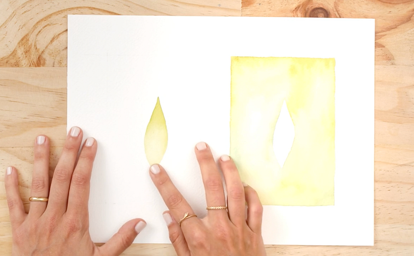 What is Negative Watercolor Painting? 1
