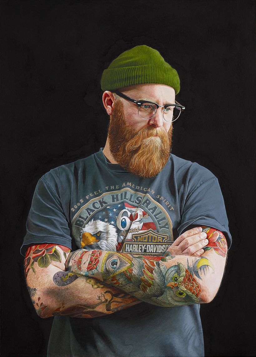 Portraits In Oil (My Portfolio)  0