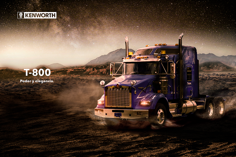 Retoque fotográfico para Kenworth Ecuador 0