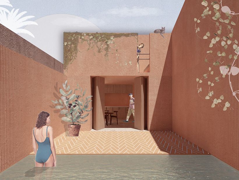 Mi Proyecto del curso: Representación gráfica de proyectos arquitectónicos 2