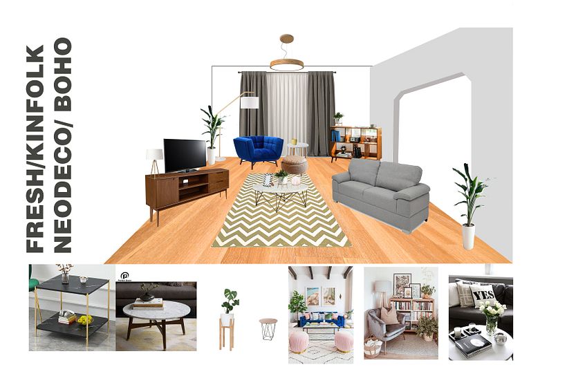 SALA DE MOODBOARD
