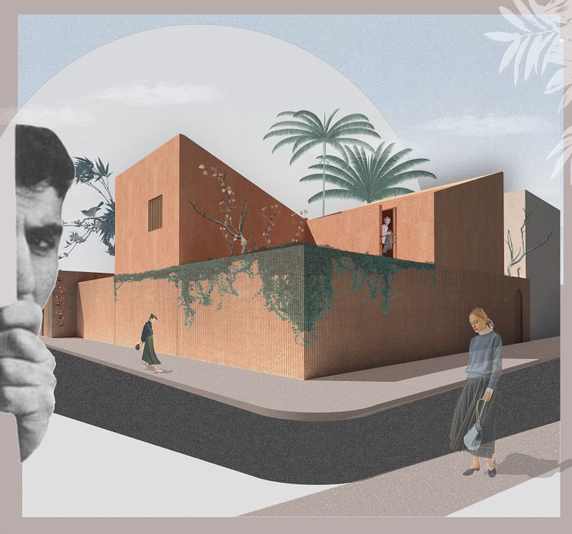 Mi Proyecto del curso: Representación gráfica de proyectos arquitectónicos 6