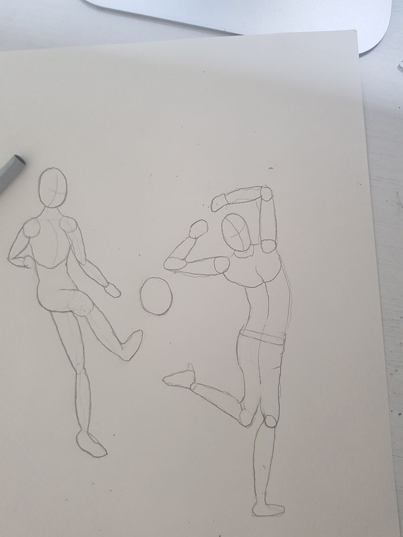 Figuras humanas en movimiento -1