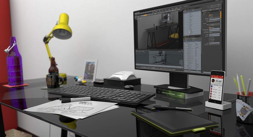 Home Office - 3D -1