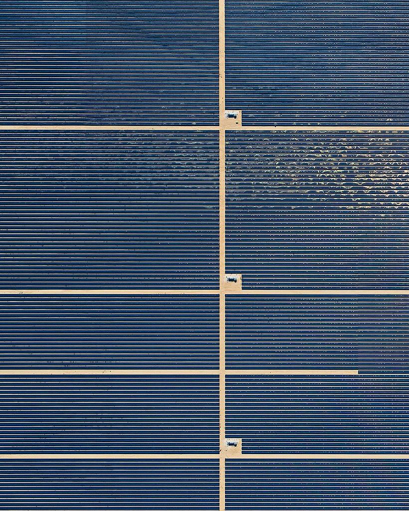 Paneles solares en los Estados Unidos. Bernhard Lang