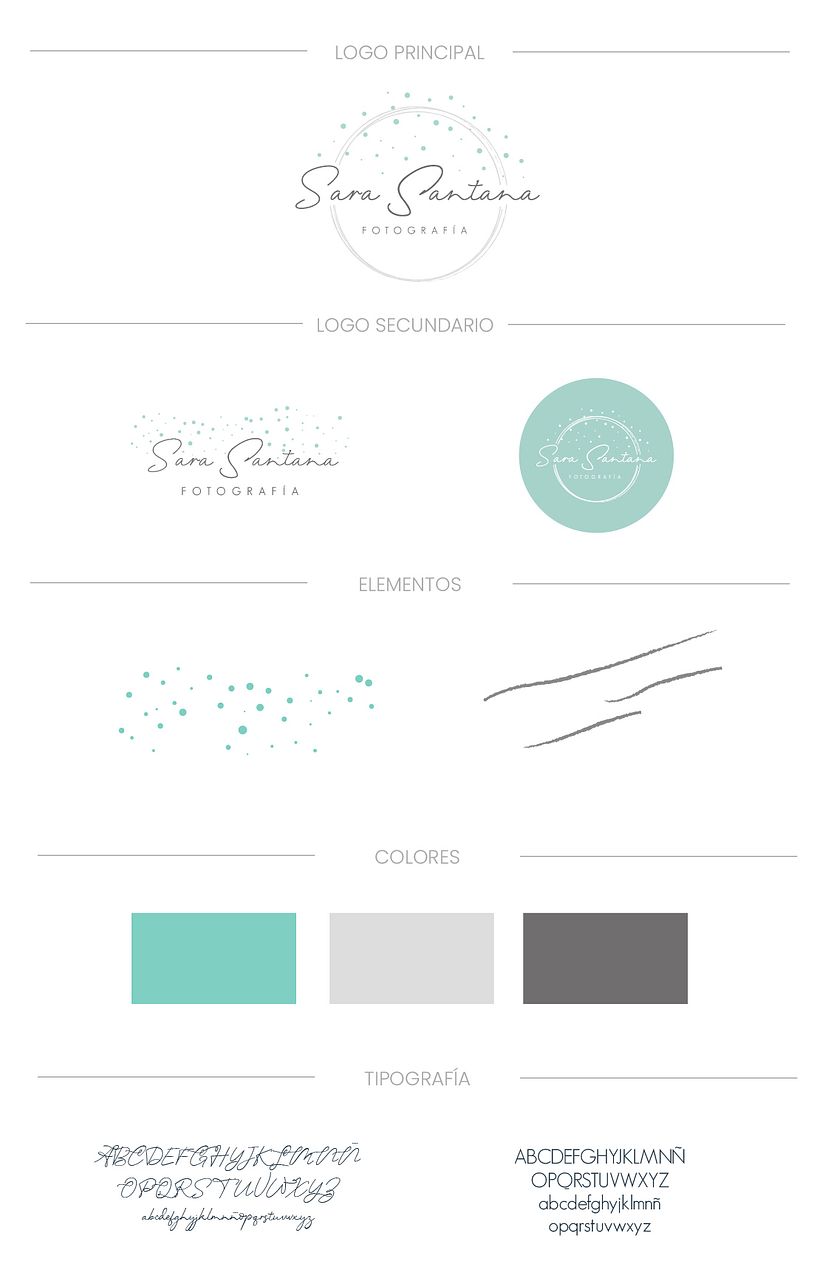 Identidad corporativa Sara Santana 1