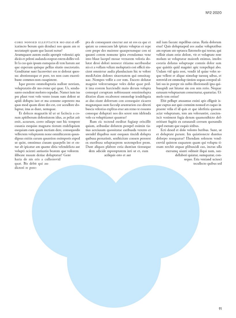 The initial view of a downloaded page