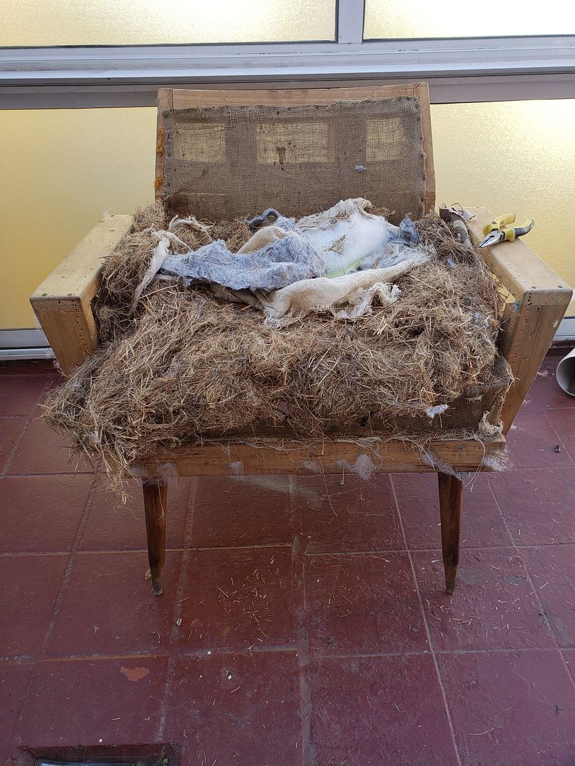 Renovación completa para este Sillón Americano  7