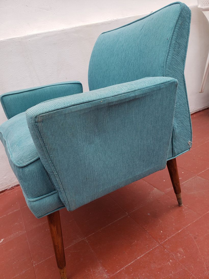 Renovación completa para este Sillón Americano  6