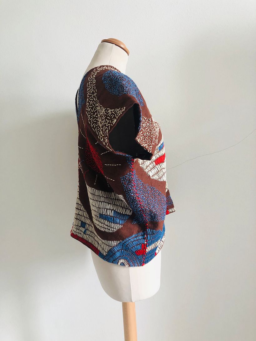 My project in Designing Handicraft Garments from Scratch course 1