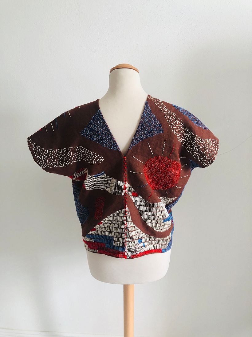 My project in Designing Handicraft Garments from Scratch course 2