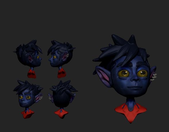 Mi Proyecto del curso: Modelado de personajes en 3D 7