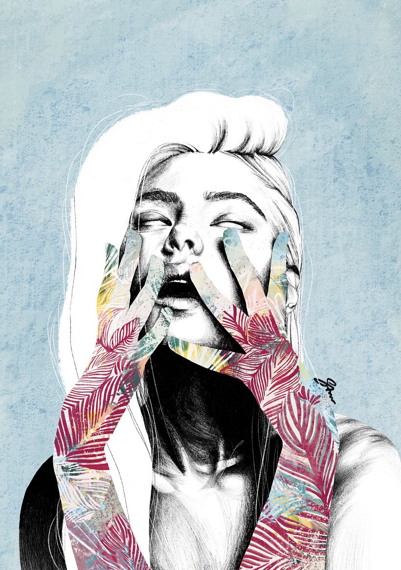 Mi Proyecto del curso: Retrato con lápiz, técnicas de color y Photoshop 0