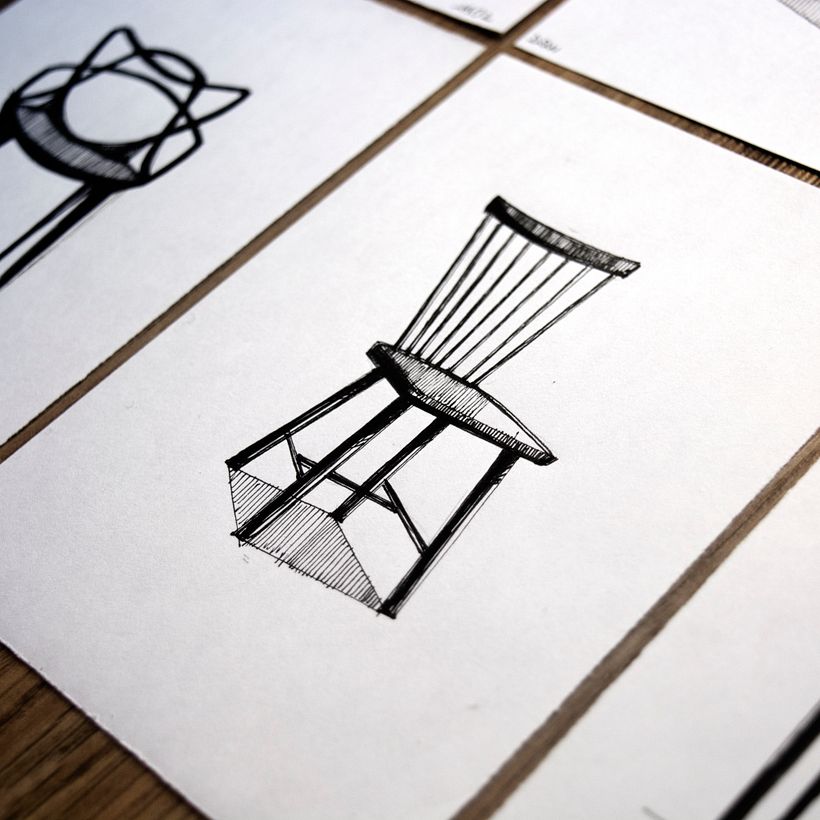 Colección de Sillas Icónicas - Diseño