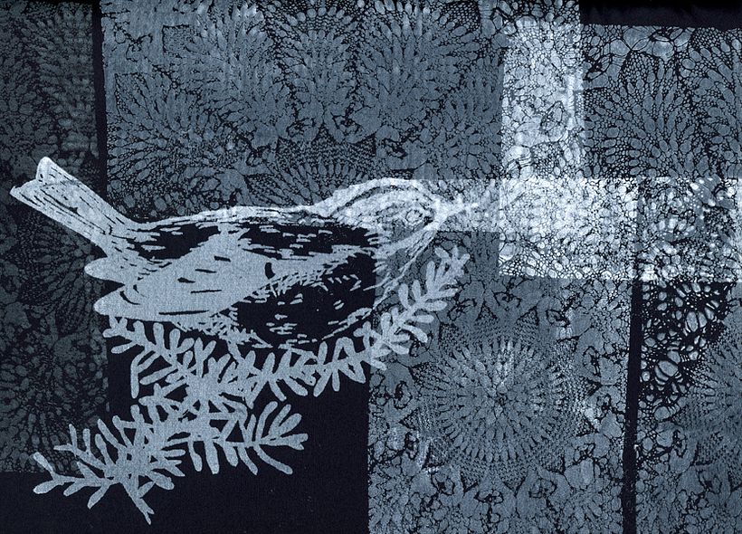 Silk-screen printing using texprint & texlak.
