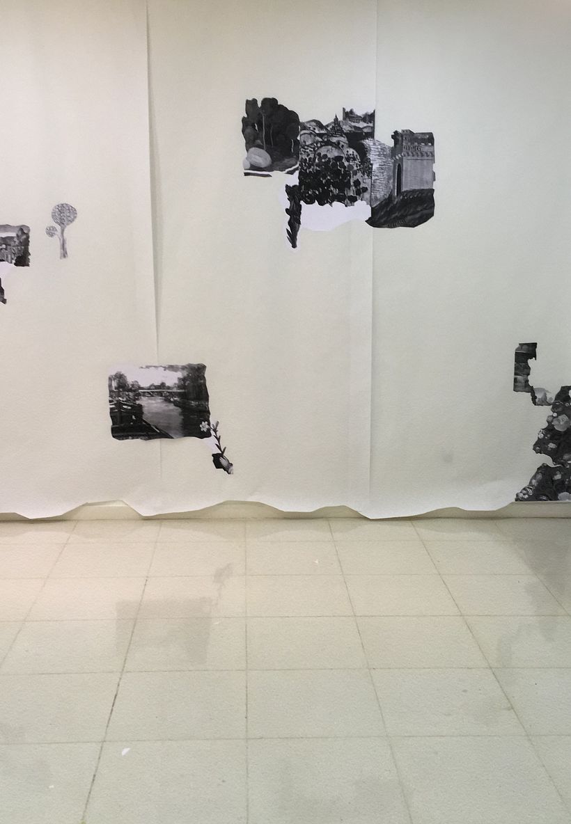 A huge installation for a family workshop at the MNAC, Barcelona.