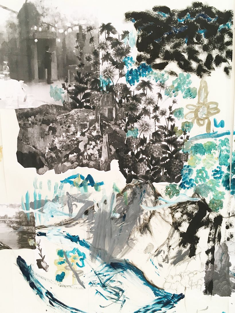 A huge installation for a family workshop at the MNAC, Barcelona.