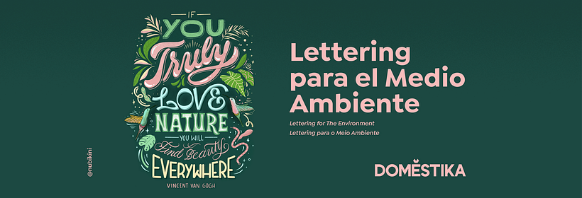 Concurso: Lettering para el Medio Ambiente 0