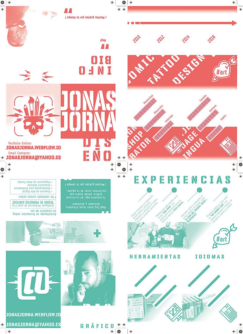  CURRÍCULUM GRÁFICO. Jonás Jorna 5