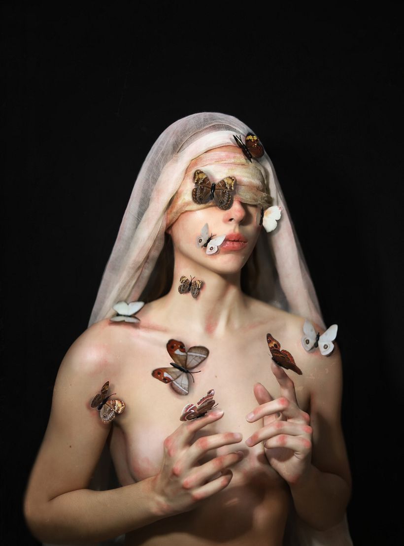 ¿Y si somos mariposas bajo la piel? Mi Proyecto del curso: Autorretrato fotográfico conceptual 2