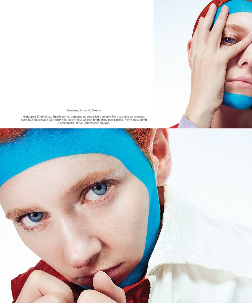 Liezo en blanco @Harpers Bazaar 1