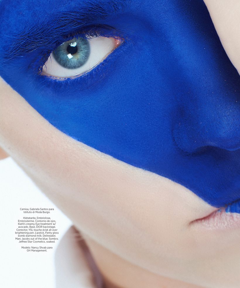 Liezo en blanco @Harpers Bazaar 3