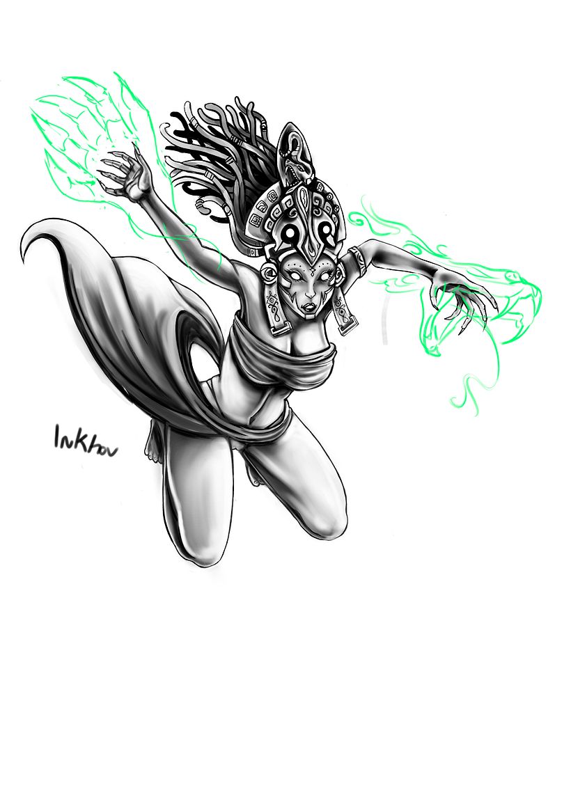 Greyscale version  STEP 3