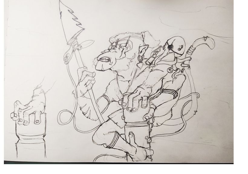 boceto a lápiz