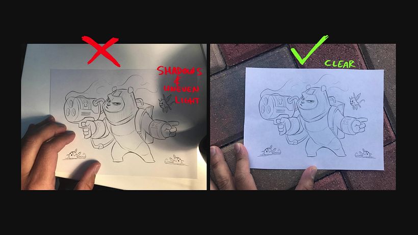 Photoshop Tutorial: How to Scan or Import Your Character Sketch 4