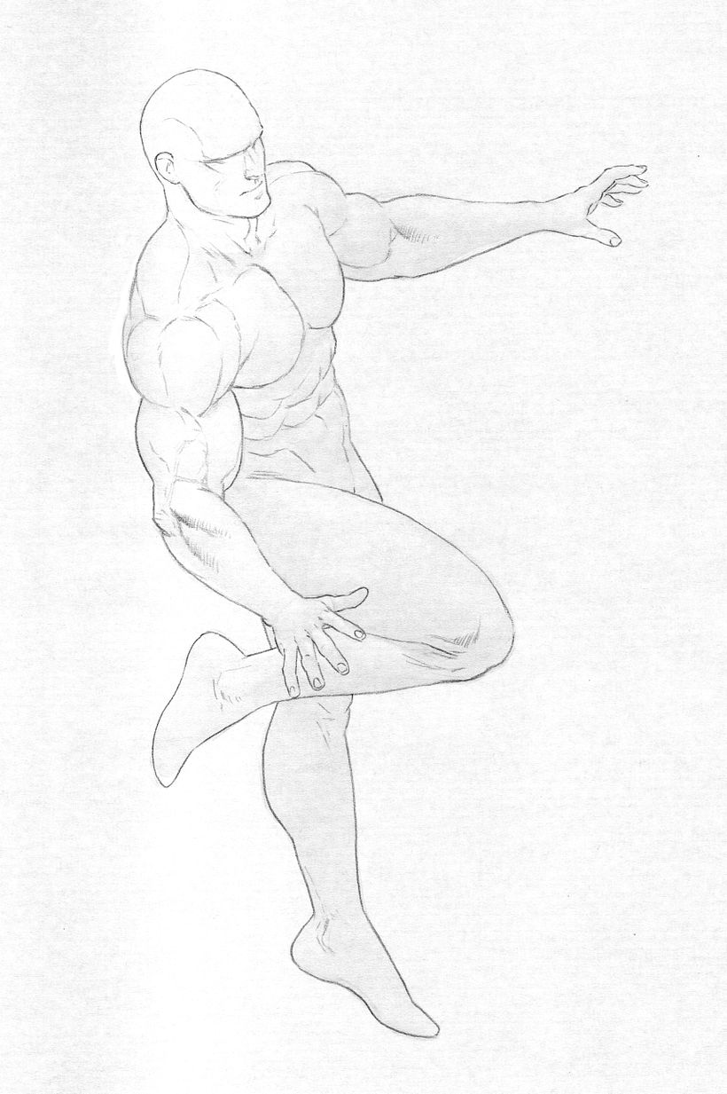 Mi Proyecto del curso: Ilustración para cómics: anatomía de un superhéroe 1