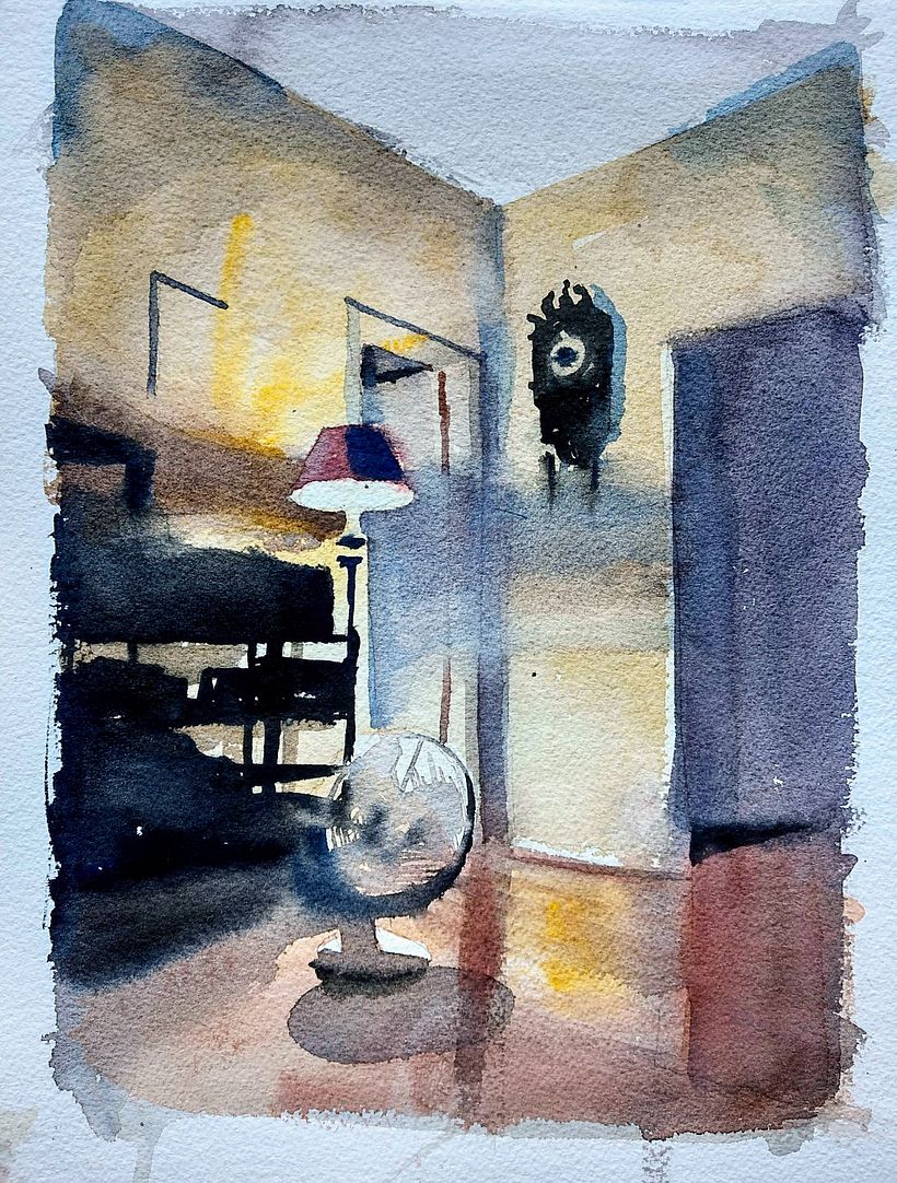 Everyday life watercolors 1