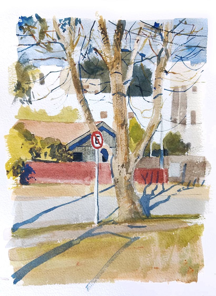 Everyday life watercolors 3